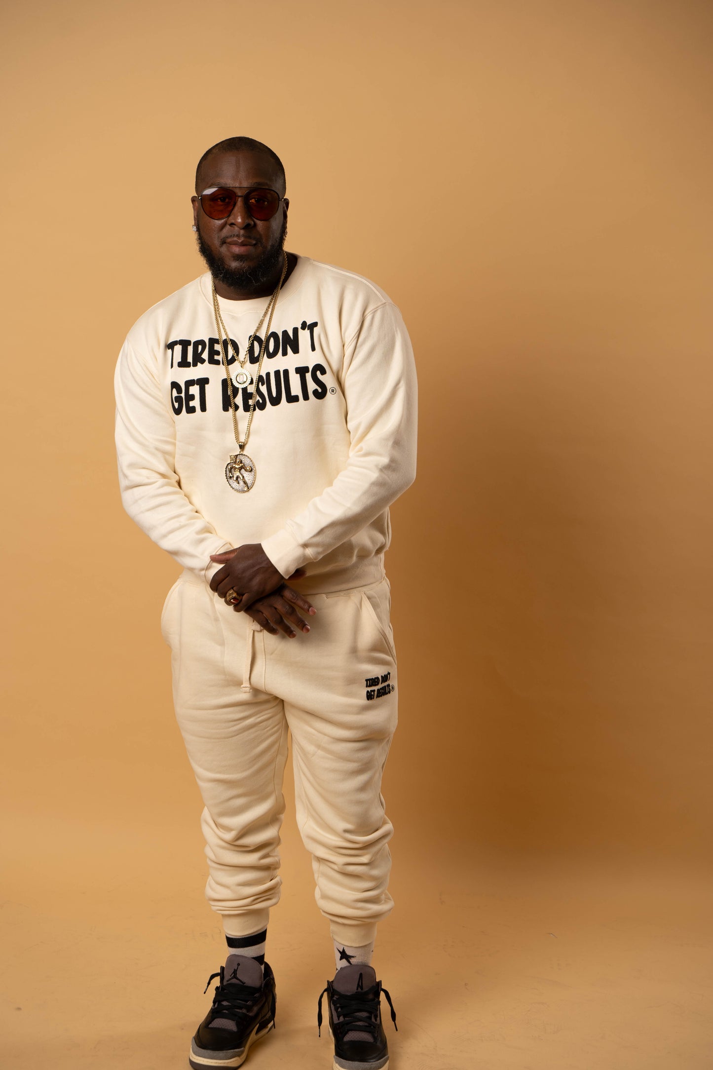 Tired Don't Get Results Sweat Suits
