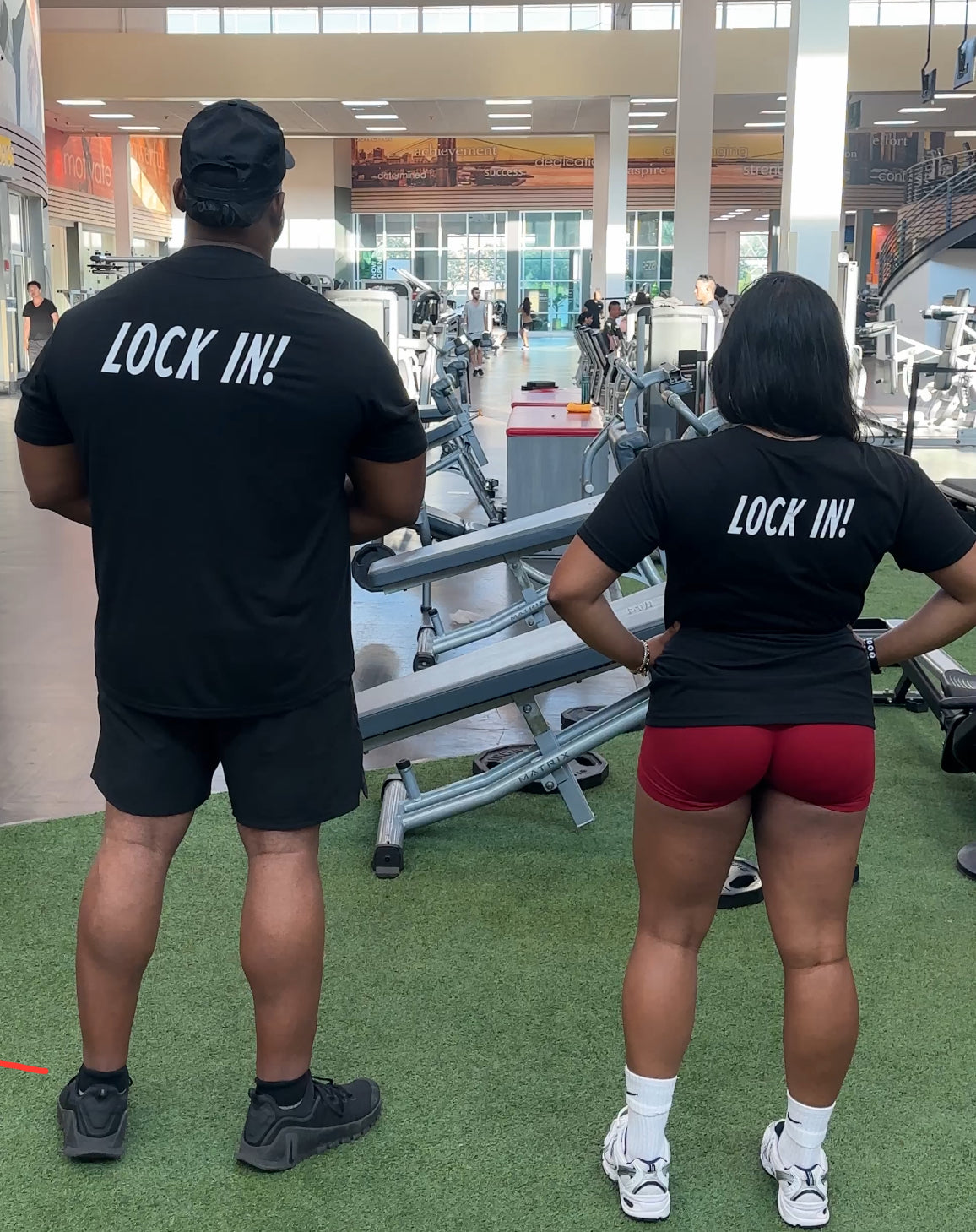 TDGR "LOCK IN" Athletic T-Shirt