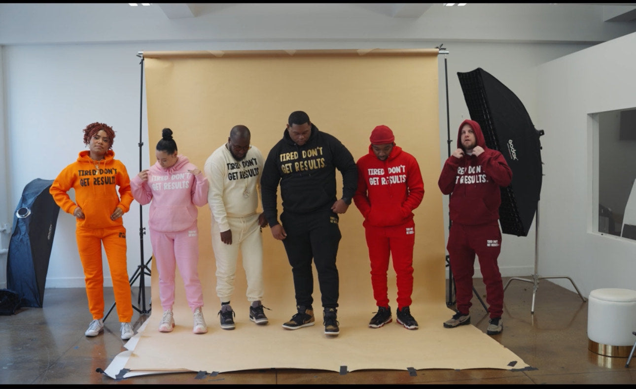 Tired Don't Get Results Sweat Suits